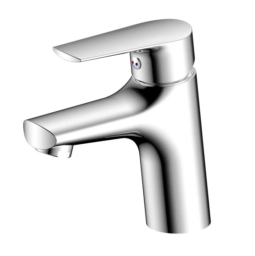 Смеситель для раковины AQUANIKA ECO AQE1001CR (хром, L-10 H-7,1) AQE1001CR