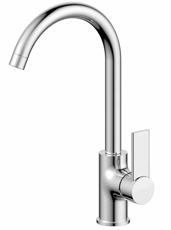 Смеситель для кухни AQUANIKA ROUND AQR4015CR (хром, L-21,8 H-25) AQR4015CR