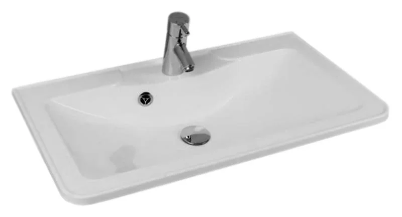 Раковина мебельная АКВАТОН СИЕНА 1A704131SN010 (к тумбе, (75*44), белый) 1A704131SN010