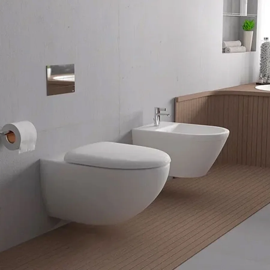 Унитаз подвесной DURAVIT ARCHITEC 45720900A1 Rim гор. вып. 57,5*36,5 + сиденье (белый) 45720900A1