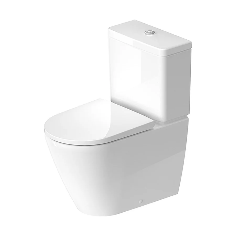 Унитаз напольный DURAVIT D-NEO 2002090000 Rim *39,5 3/6 л (белый) 2002090000