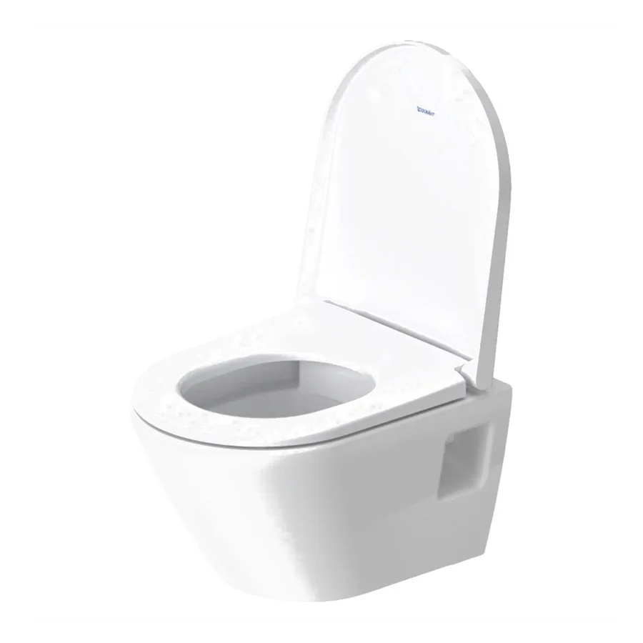 Унитаз подвесной DURAVIT D-NEO 45870900A1 Rim гор. вып. *37 + сиденье (белый) 45870900A1