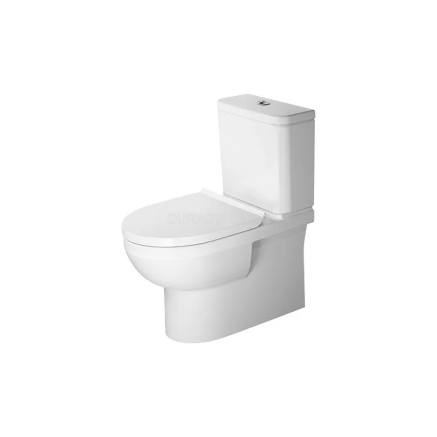 Унитаз-компакт напольный DURAVIT DURASTYLE 2182090000 Rim гор. вып. 65*36,5 3/6 л (белый) 2182090000