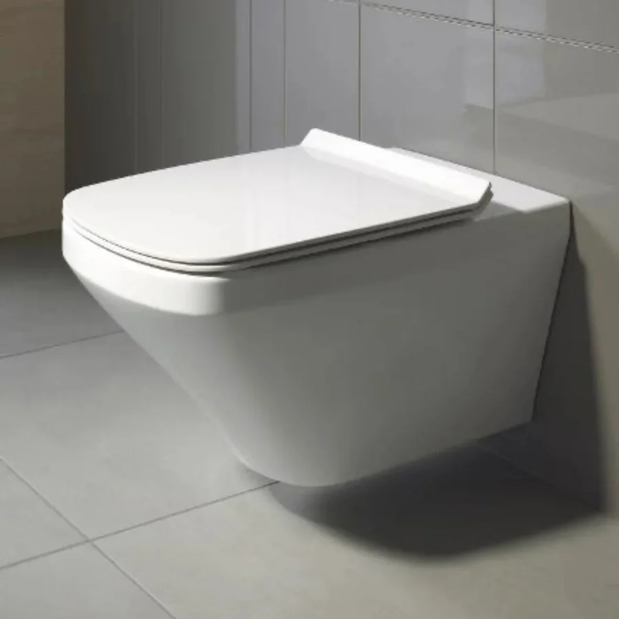 Унитаз подвесной DURAVIT DURASTYLE 45510900A1 Rim гор. вып. 54*37 + сиденье (белый) 45510900A1