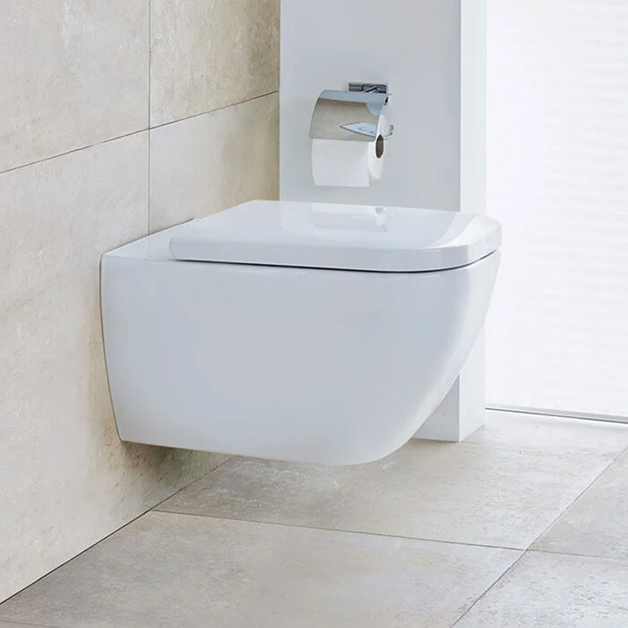 Унитаз подвесной DURAVIT HAPPY D.2 22220900001 Rim гор. вып. *36,5 (белый) 22220900001