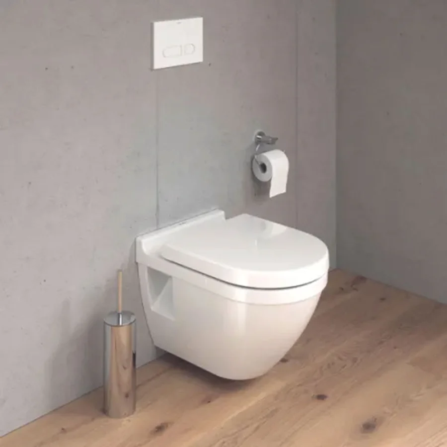Унитаз подвесной DURAVIT STARCK 3 42000900A1 гор. вып. 54*36,5 + сиденье (белый) 42000900A1