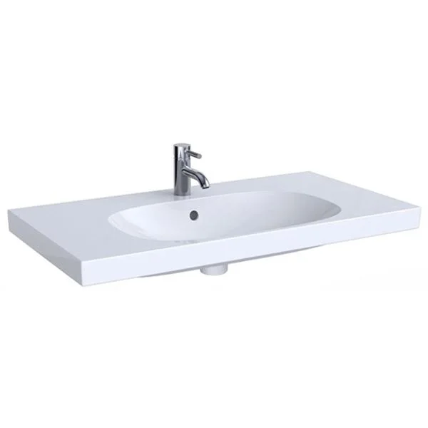 Раковина GEBERIT ACANTO 500.623.01.2 (подвесная, (90*48,2), белый) 500.623.01.2