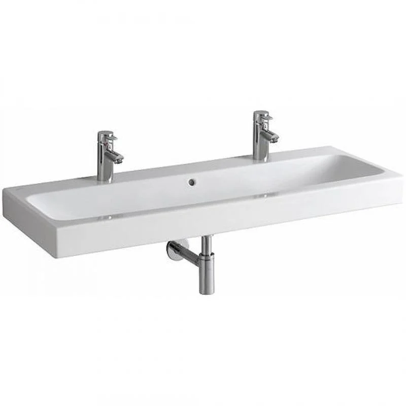 Раковина GEBERIT ICON 124020000 (подвесная, (120*48,5), белый) 124020000