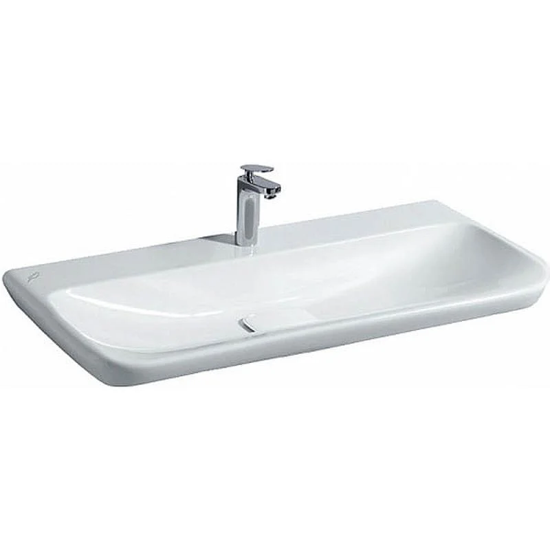 Раковина GEBERIT MYDAY 125400600 (подвесная, (100*48), белый) 125400600