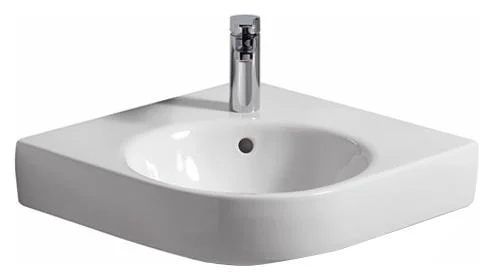 Раковина GEBERIT RENOVA COMPACT 226150000 (подвесная, (69,5*61,5), белый) 226150000