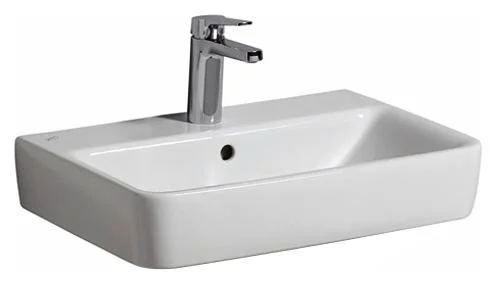 Раковина GEBERIT RENOVA COMPACT 226155000 (подвесная, (55*37), белый) 226155000
