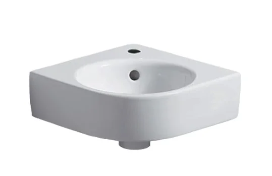 Раковина GEBERIT RENOVA COMPACT 276132000 (подвесная, (45*39,5), белый) 276132000