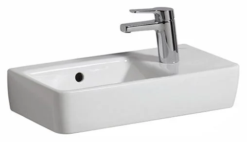 Раковина GEBERIT RENOVA COMPACT 276250000 (подвесная, (50*25), белый) 276250000