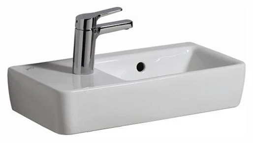 Раковина GEBERIT RENOVA COMPACT 276350000 (подвесная, (50*25), белый) 276350000