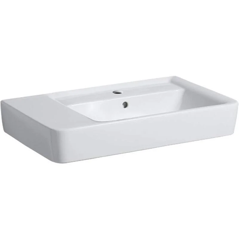 Раковина GEBERIT RENOVA PLAN 122175000 (подвесная, (75*48), белый) 122175000
