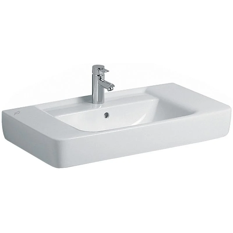 Раковина GEBERIT RENOVA PLAN 122185000 (подвесная, (85*48), белый) 122185000