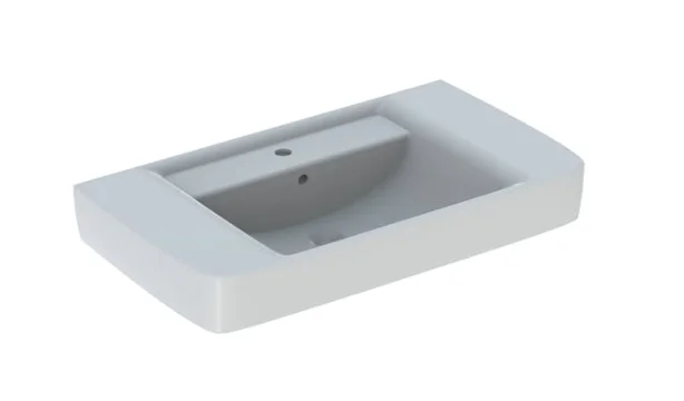 Раковина GEBERIT RENOVA PLAN 125185000 (накладная, (85*48), белый) 125185000