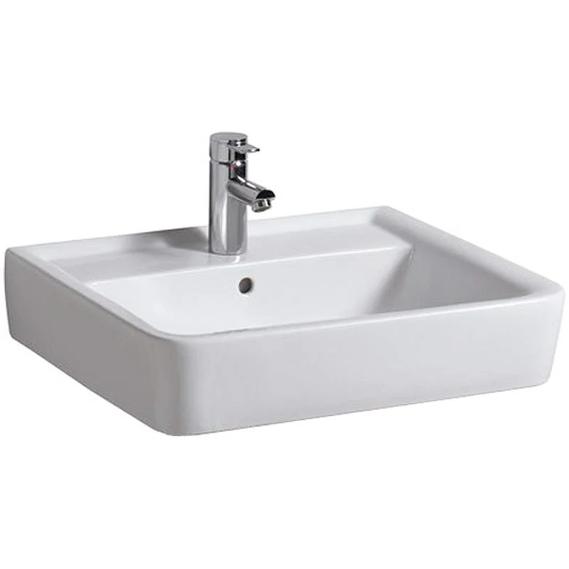 Раковина GEBERIT RENOVA PLAN 222255000 (подвесная, (55*44), белый) 222255000