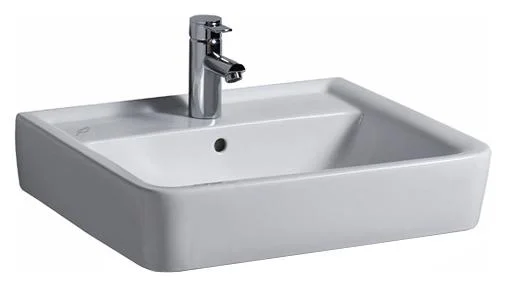 Раковина GEBERIT RENOVA PLAN 222260000 (подвесная, (60*48), белый) 222260000