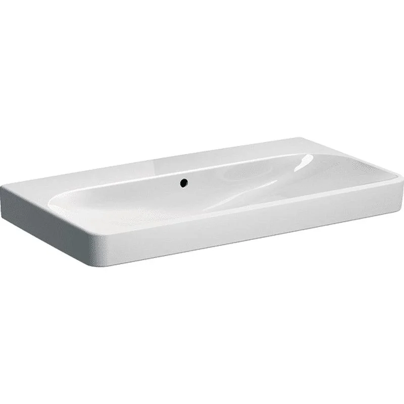 Раковина GEBERIT SMYLE 500.250.01.1 (подвесная, (90*48), белый) 500.250.01.1