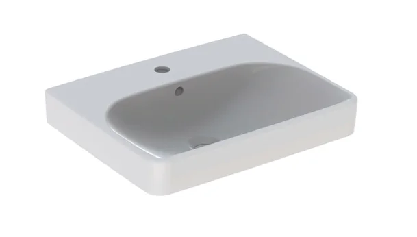 Раковина GEBERIT SMYLE 500.259.01.1 (подвесная, (55*44), белый) 500.259.01.1