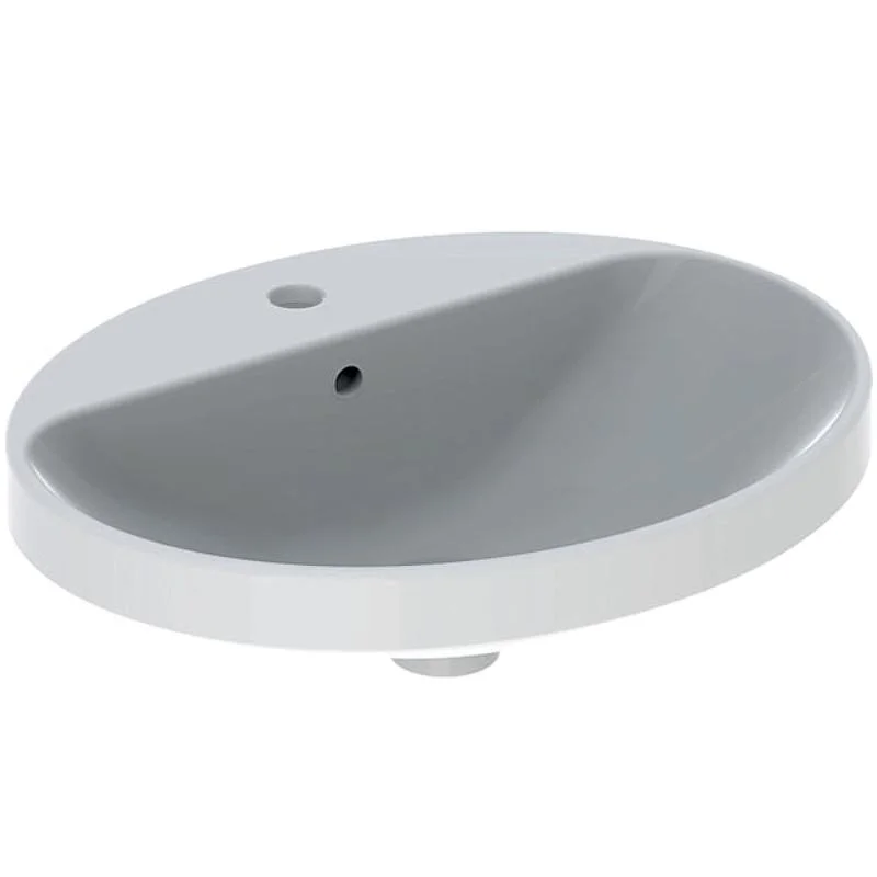 Раковина мебельная GEBERIT VARIFORM 500.720.01.2 (встраиваемая сверху, (55*45), белый) 500.720.01.2