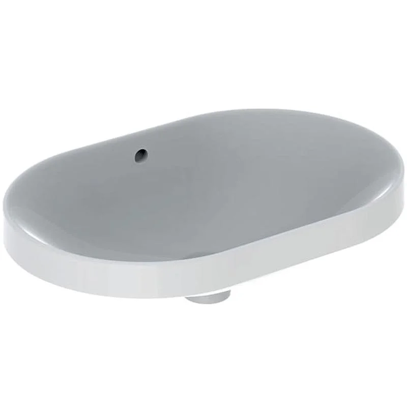 Раковина мебельная GEBERIT VARIFORM 500.728.01.2 (встраиваемая сверху, (60*40), белый) 500.728.01.2