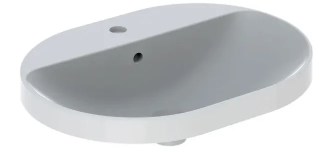 Раковина мебельная GEBERIT VARIFORM 500.732.01.2 (встраиваемая сверху, (60*45), белый) 500.732.01.2
