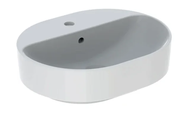Раковина мебельная GEBERIT VARIFORM 500.775.01.2 (накладная, (50*40), белый) 500.775.01.2