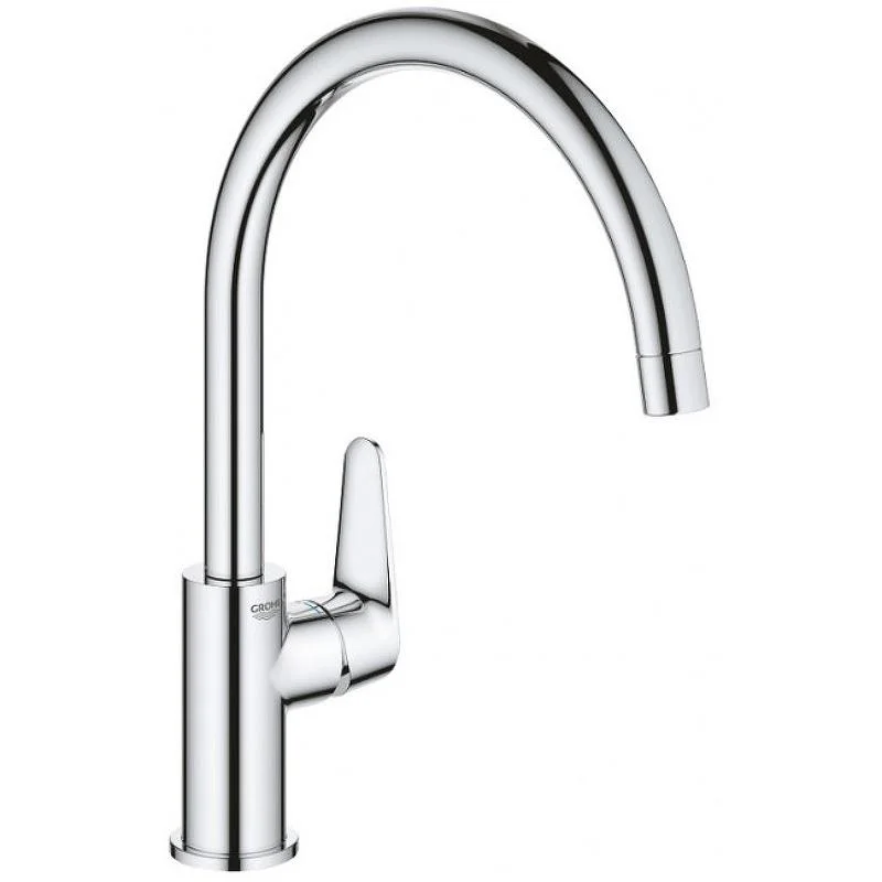 Смеситель для кухни GROHE BAU CURVE 31536001 (хром, L-22 H-20,7) 31536001