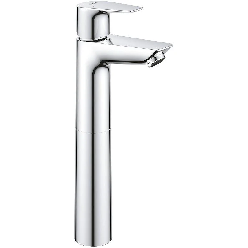 Смеситель для раковины GROHE BAU EDGE 23761001 (хром, L-10,8 H-24,6) 23761001