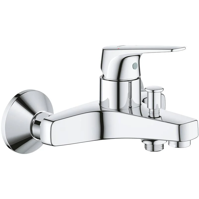 Смеситель для ванны с душем GROHE BAU FLOW 23601000 (хром, L-16,2 H-13,3) 23601000