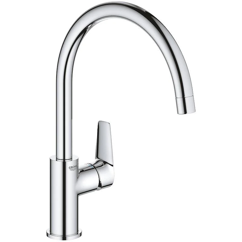 Смеситель для кухни GROHE BAU FLOW 31538001 (хром, L-22,3 H-20,7) 31538001