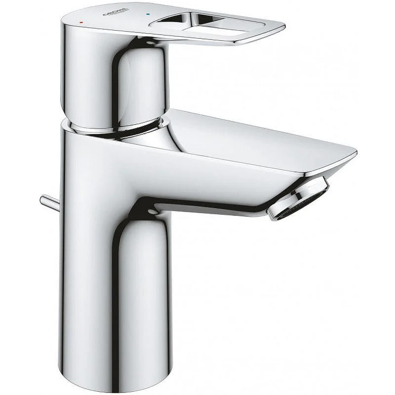 Смеситель для раковины GROHE BAU LOOP 22054001 (хром, L-9,3 H-8,9) 22054001