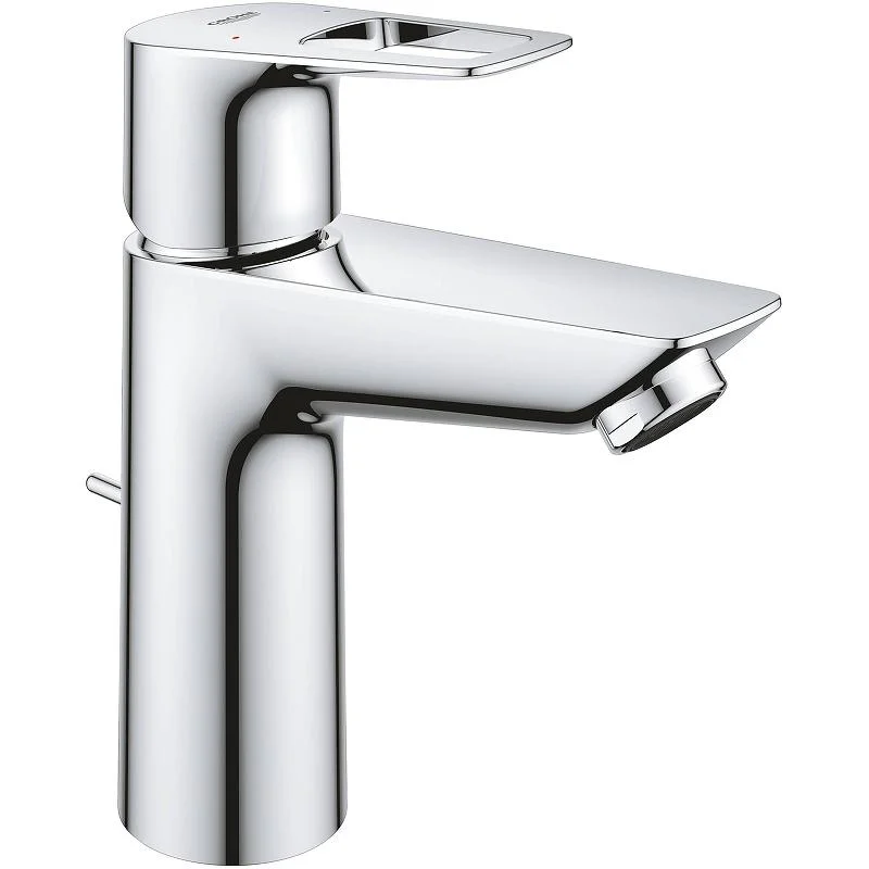 Смеситель для раковины GROHE BAU LOOP 23885001 (хром, L-10,9 H-10,5) 23885001