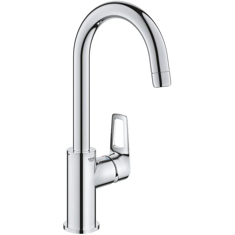Смеситель для раковины GROHE BAU LOOP 23891001 (хром, L-14 H-20,8) 23891001
