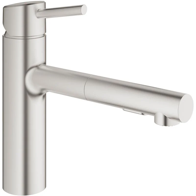 Смеситель для кухни GROHE CONCETTO 30273DC1 (сталь). Фото 1 из 5