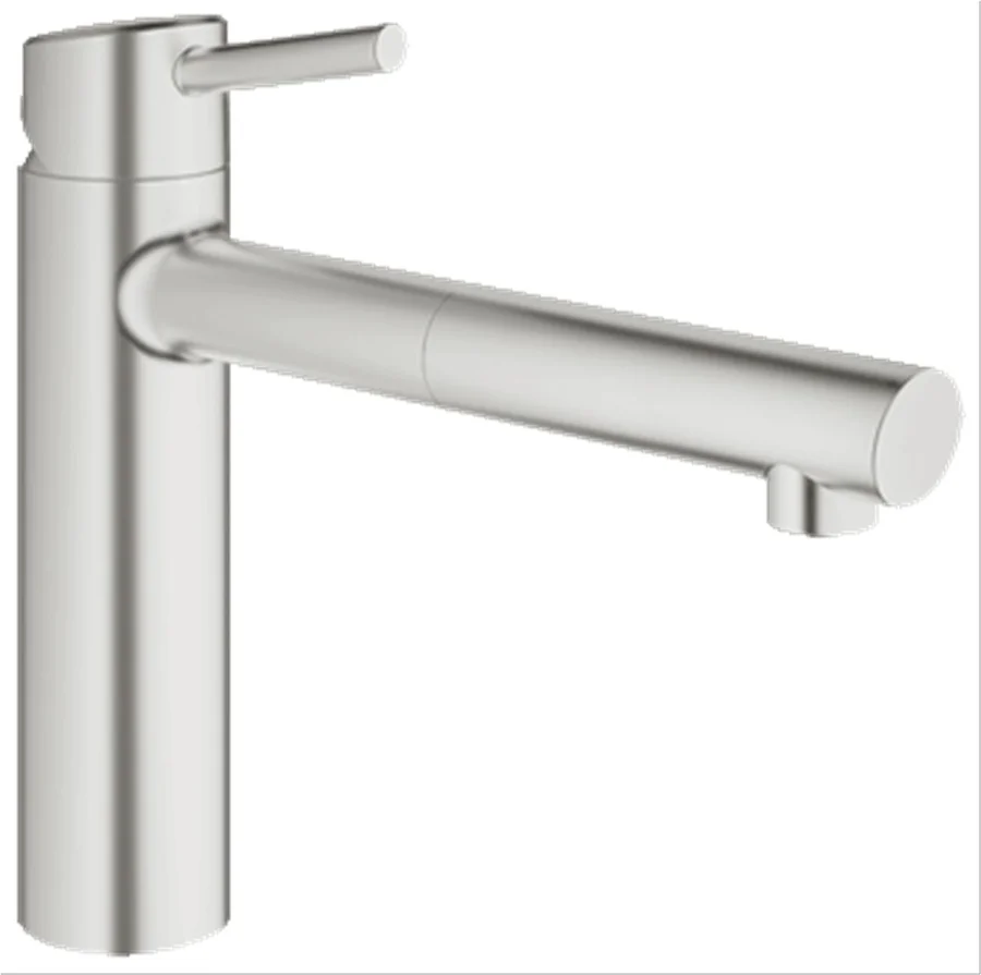 Смеситель для кухни GROHE CONCETTO 31129DC1 (сталь, L-20,2 H-11,2) 31129DC1