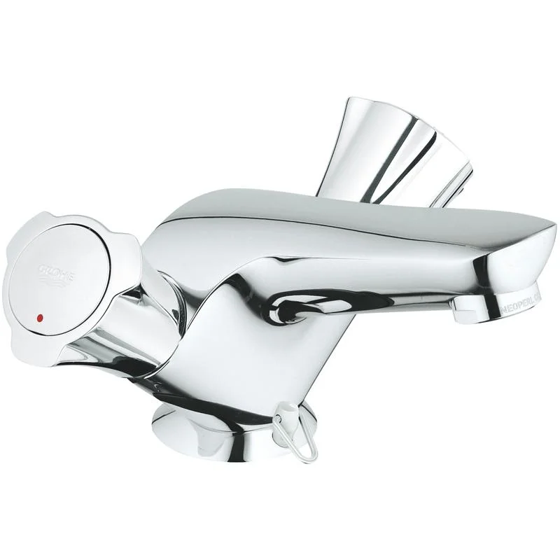 Смеситель для раковины GROHE COSTA 21100001 (хром, L-9,9 H-7,9) 21100001