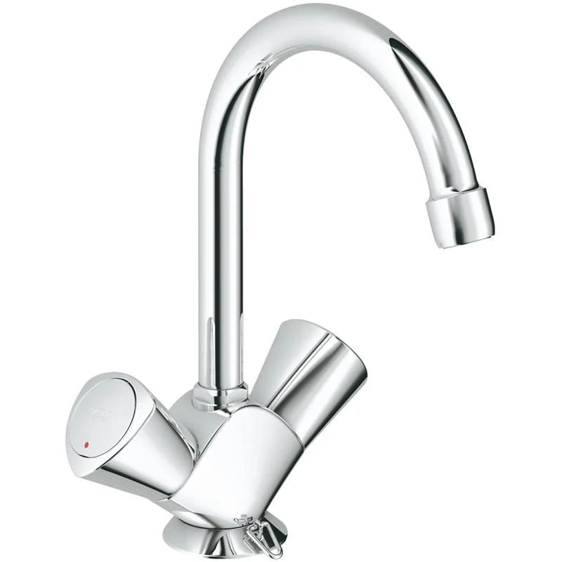 Смеситель для раковины GROHE COSTA 21338001 (хром, L-13,7 H-14,4) 21338001