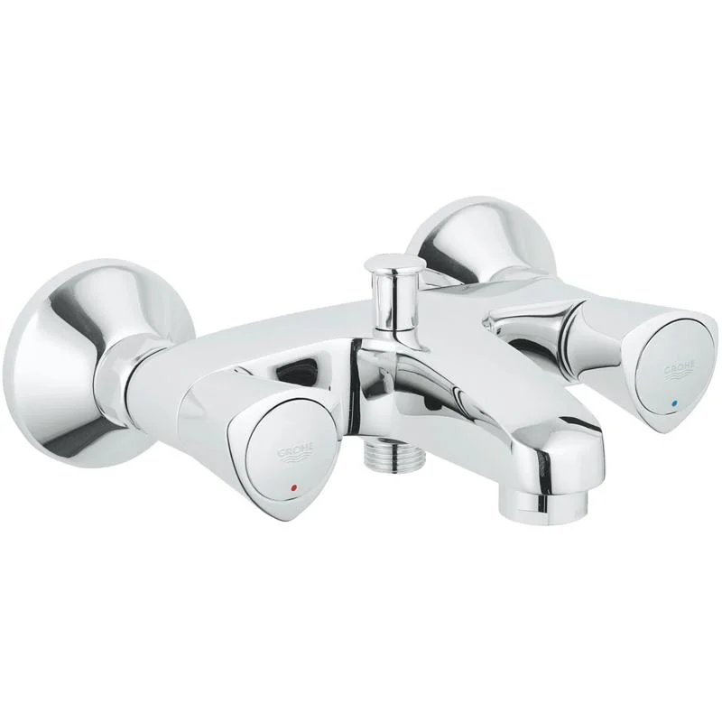 Смеситель для ванны с душем GROHE COSTA 25483001 (хром, L-14,4) 25483001