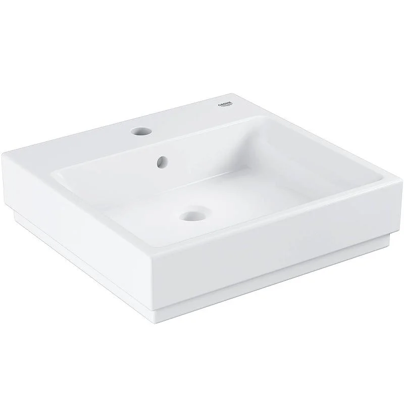Раковина GROHE CUBE CERAMIC 3947400H (подвесная, (50*49), белый) 3947400H