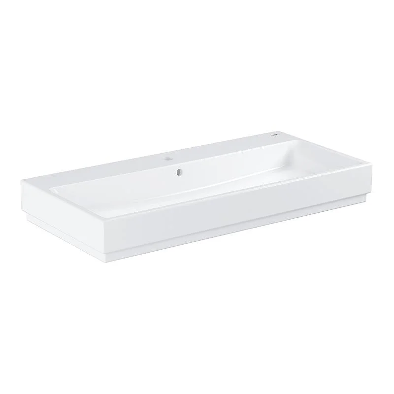 Раковина GROHE CUBE CERAMIC 3947500H (накладная, (100*49), белый) 3947500H
