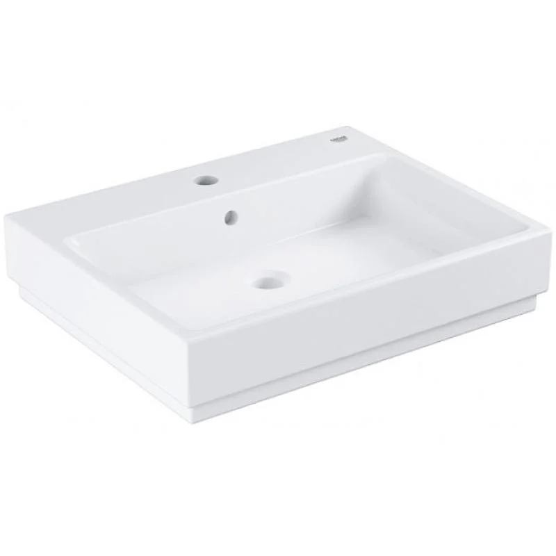 Раковина GROHE CUBE CERAMIC 3947700H (накладная, (60*49), белый) 3947700H