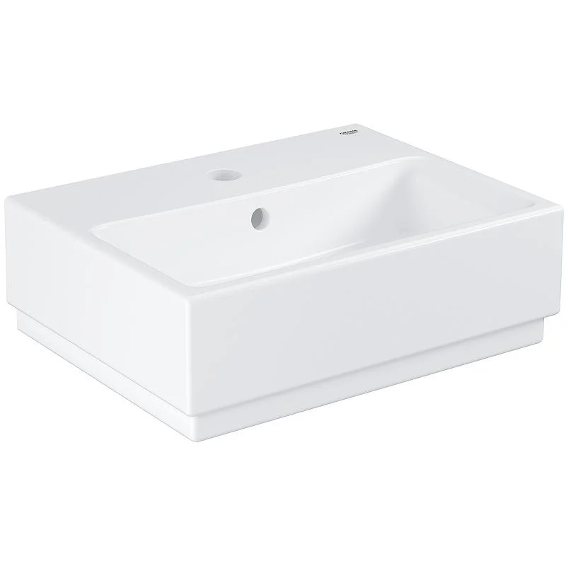 Раковина GROHE CUBE CERAMIC 3948300H (накладная, (45,5*35), белый) 3948300H