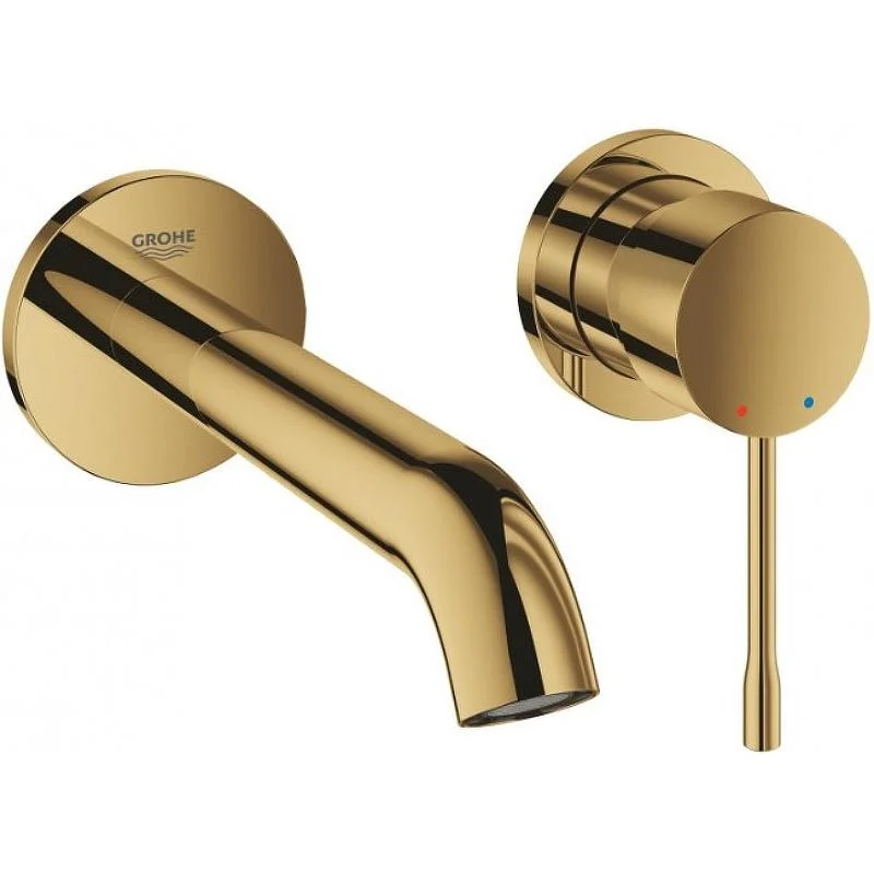 Смеситель для раковины GROHE ESSENCE 19408GL1 (золото, L-18,3) 19408GL1