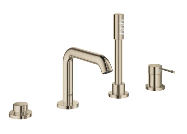 Смеситель для ванны с душем GROHE ESSENCE 19578BE1 (сталь, L-19,7 H-13,8) 19578BE1
