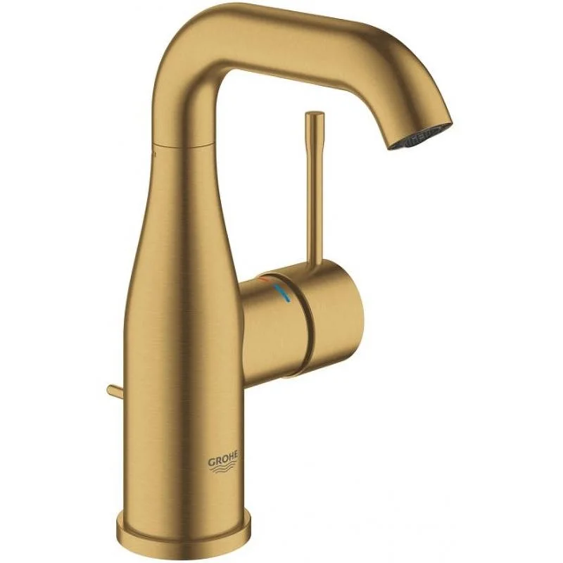 Смеситель для раковины GROHE ESSENCE 23462GN1 (золото, L-11,4 H-16) 23462GN1