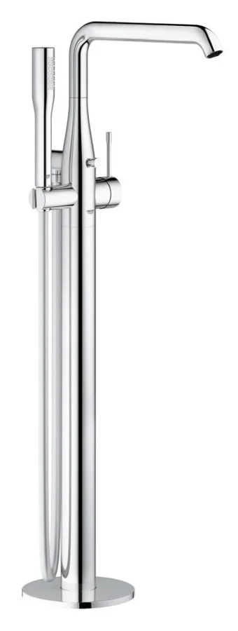 Смеситель для ванны с душем напольный GROHE ESSENCE 23491001 (хром, L-27,7 H-84,4) 23491001