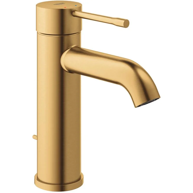 Смеситель для раковины GROHE ESSENCE 23589GN1 (золото, L-11,6 H-10,2) 23589GN1
